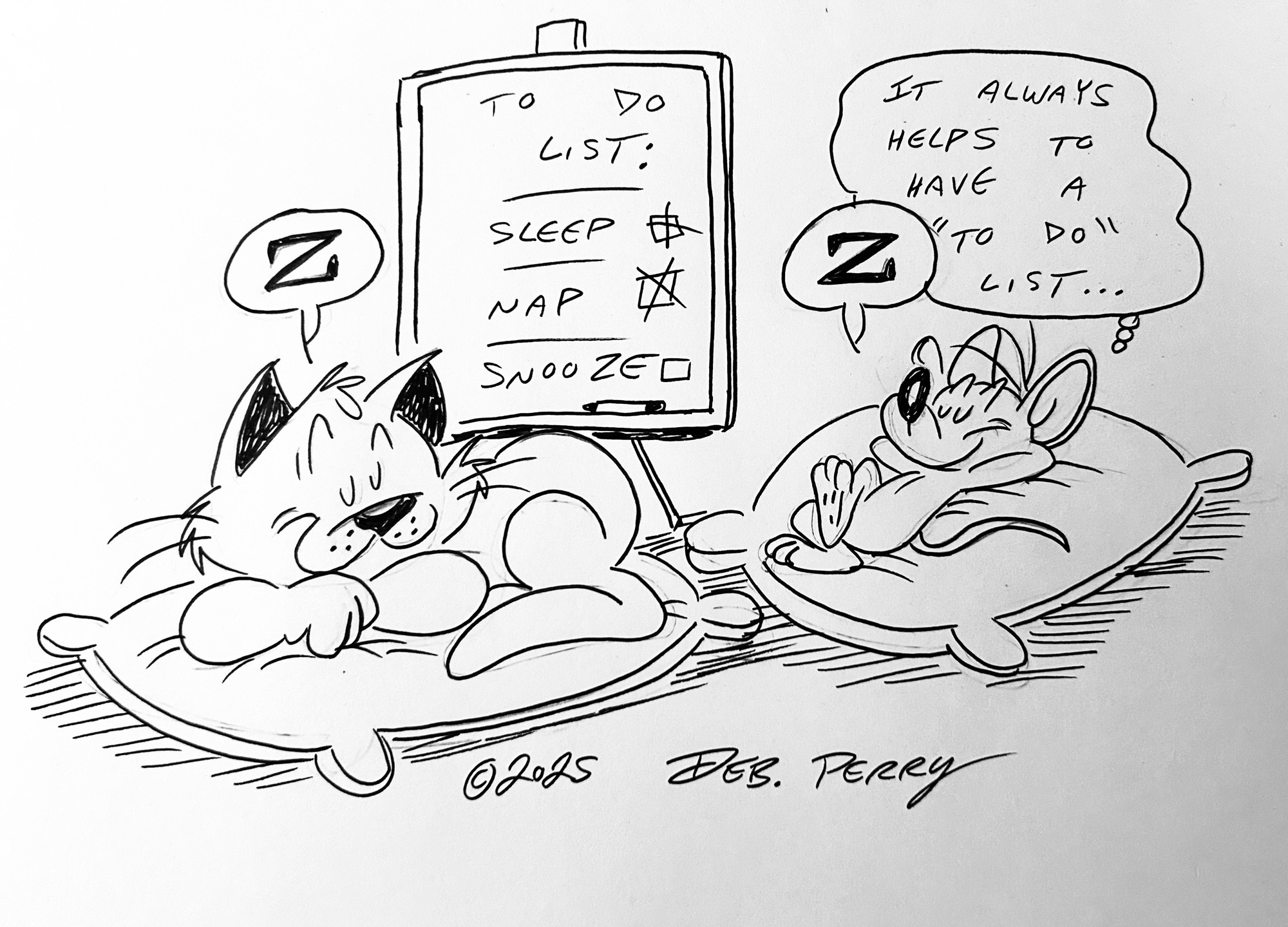 Mervin is a master when it comes to planning.
