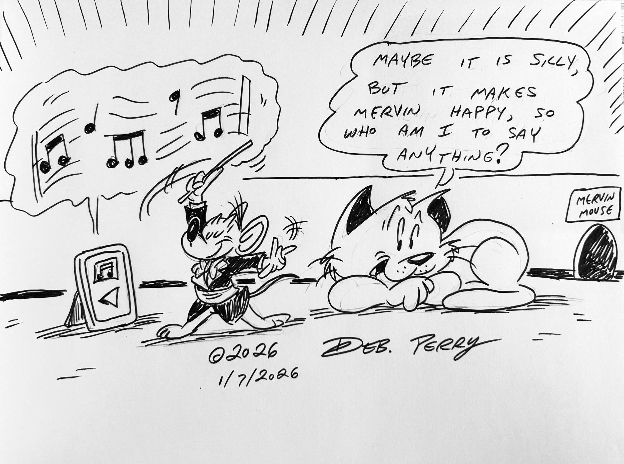 Enjoy the things that make you happy.
