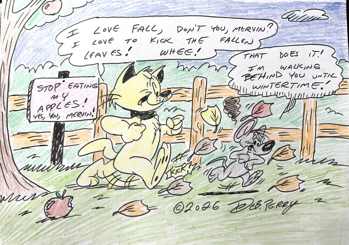 Or at least colored pencil…
